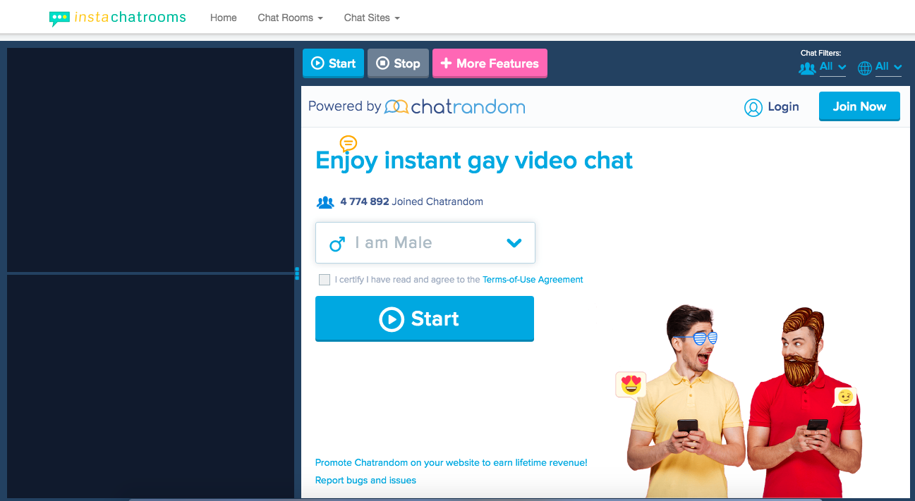 gay chat random instachat